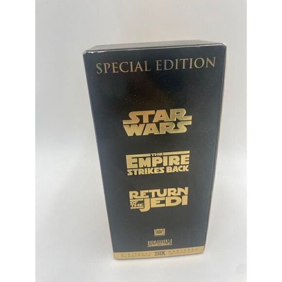 Vintage Star Wars Trilogy Special Edition Collectors VHS Box Set - Picture 4 of 6